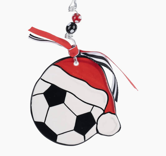 Soccer Flat Ornament