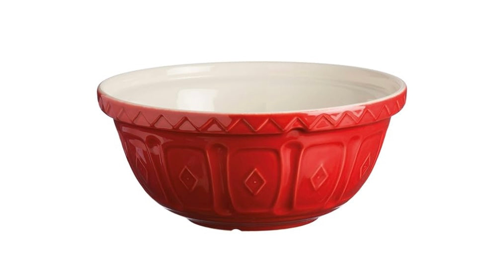 Color Mix S18 Red Mixing Bowl 11”