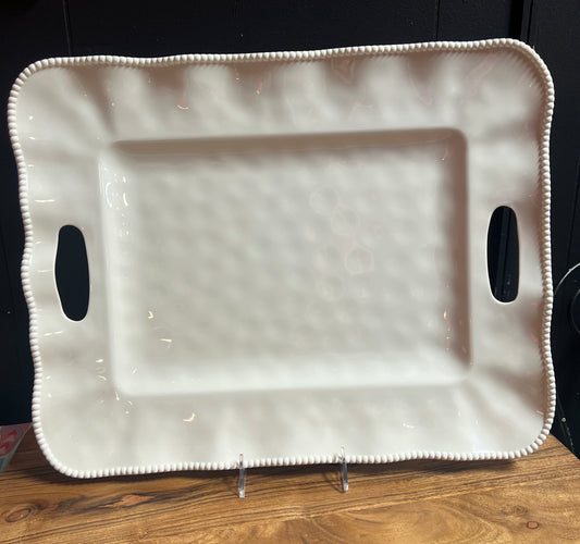 White Melamine Tray
