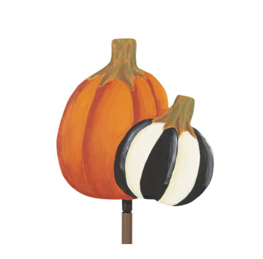 Round Top Elegant Pumpkin Finial