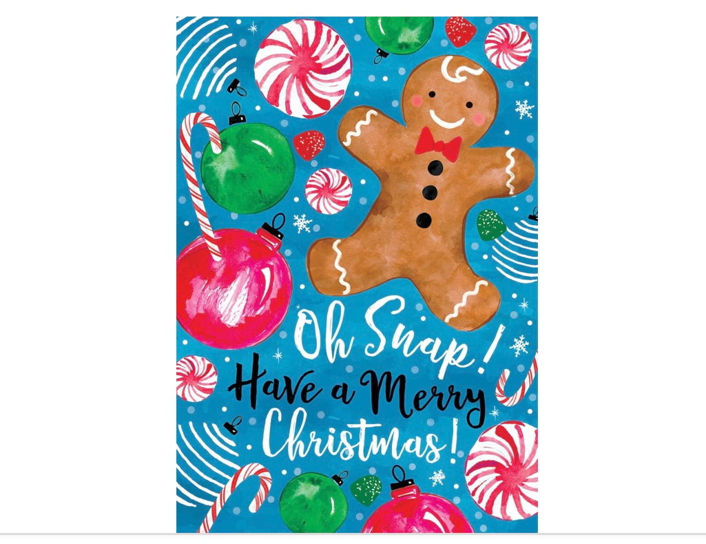 Custom Decor Oh Snap Large Flag