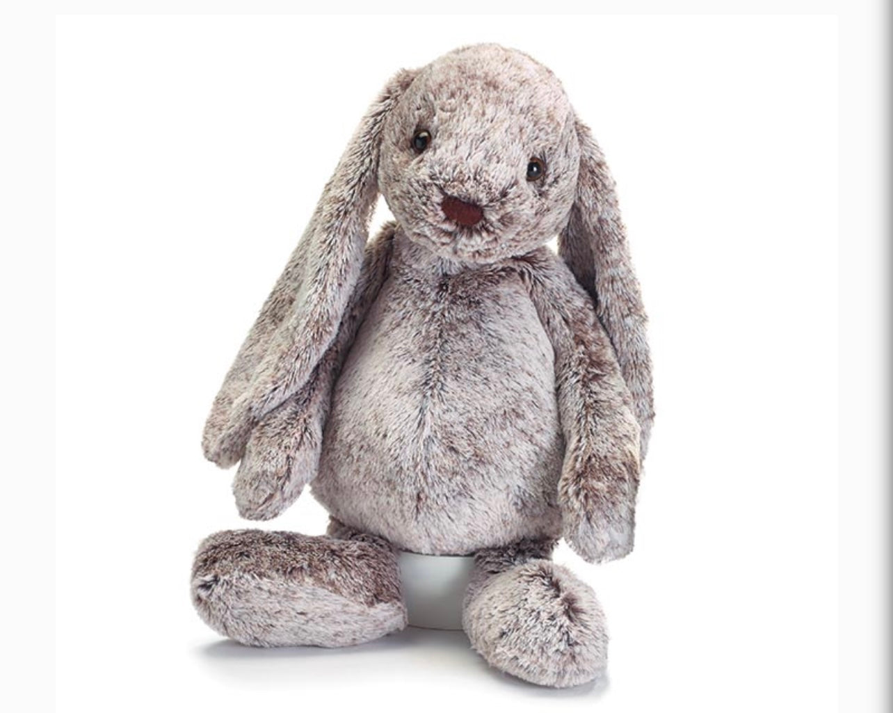 Burton + Burton Gray Stuffed Bunny