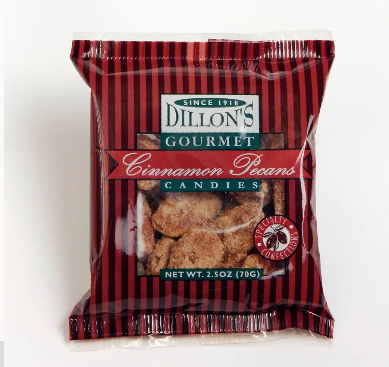 Dillon’s Candy Cinnamon Pecans 2.5oz