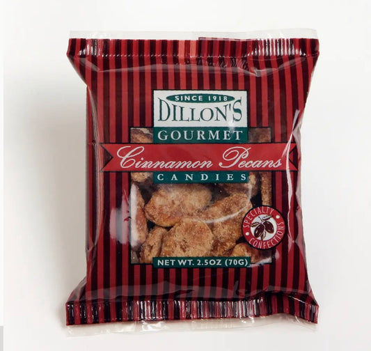 Dillon’s Candy Cinnamon Pecans 2.5oz