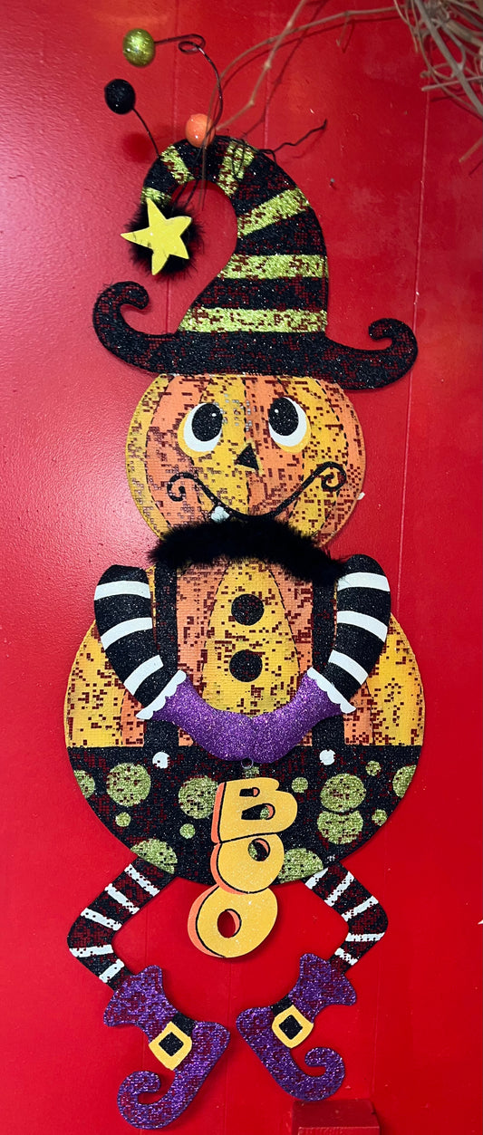 Pumpkin Man Door Hanger