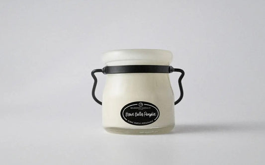 5 oz Cream Jar Candle: Brown Butter Pumpkin