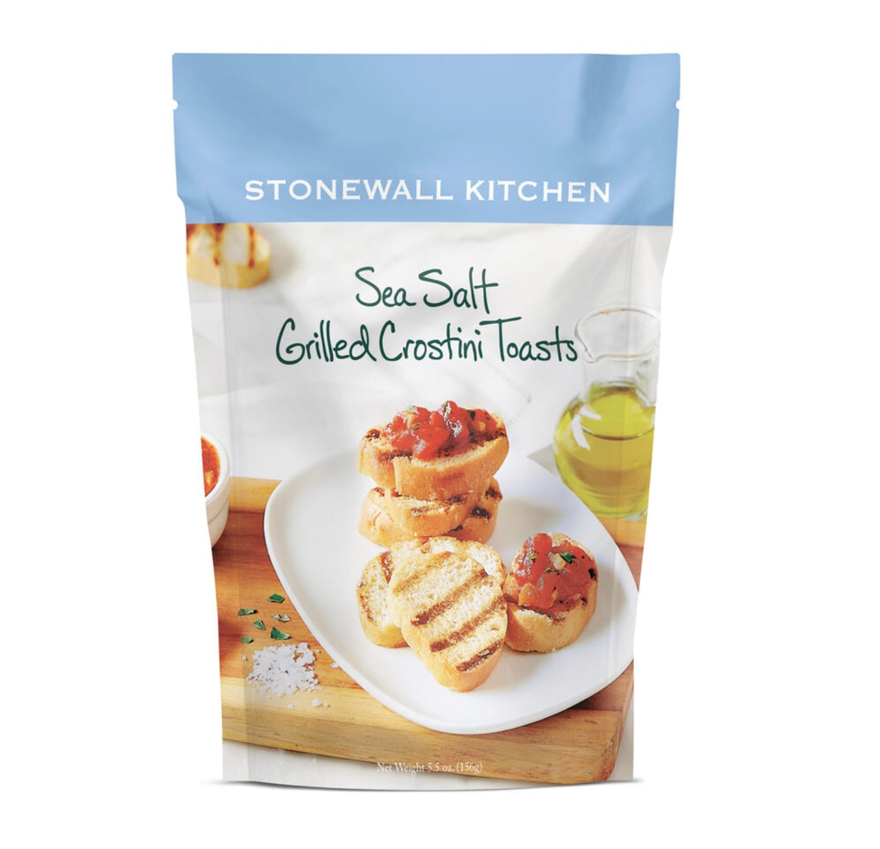 Stonewall Kitchen Sea Salt Grilled Crostini Toasts