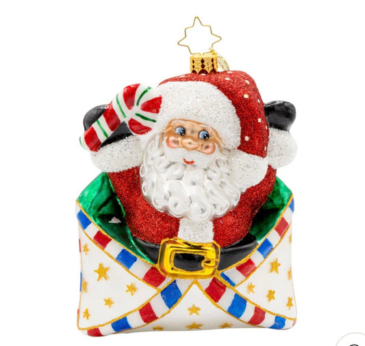 Christopher Radko Letters to Santa