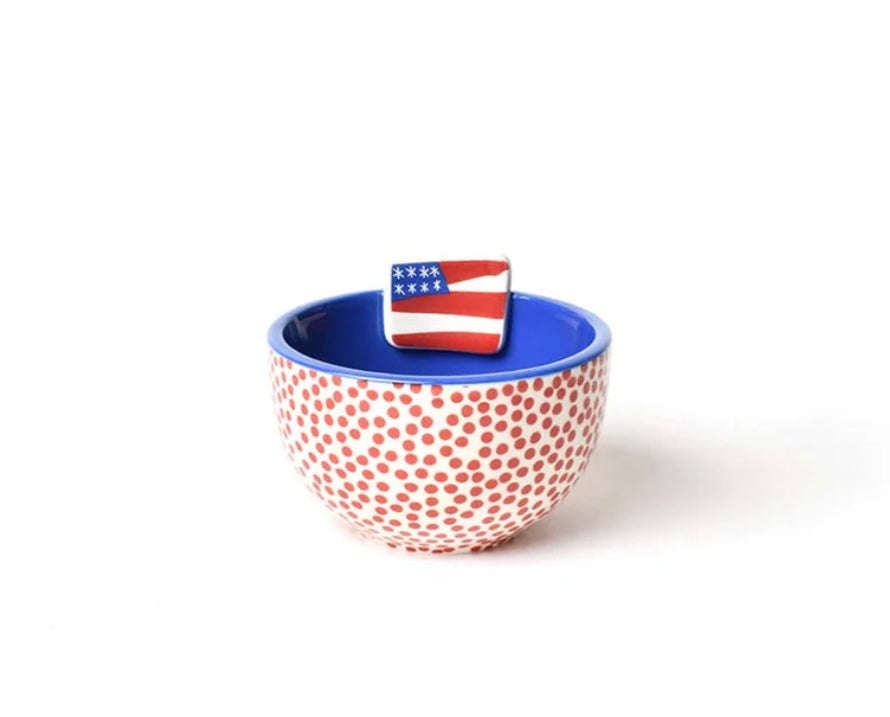 Happy Everything Flag Embellishment Bowl