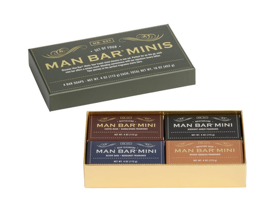 Man Bar Minis - Set of 4