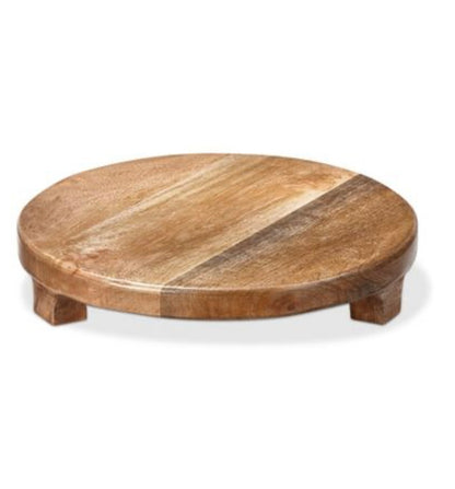 Footed Round Board