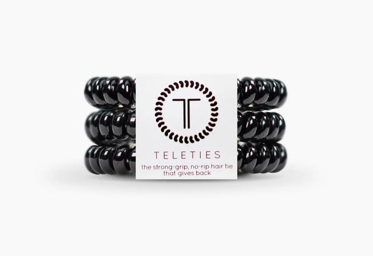 Teleties Jet Black- Tiny