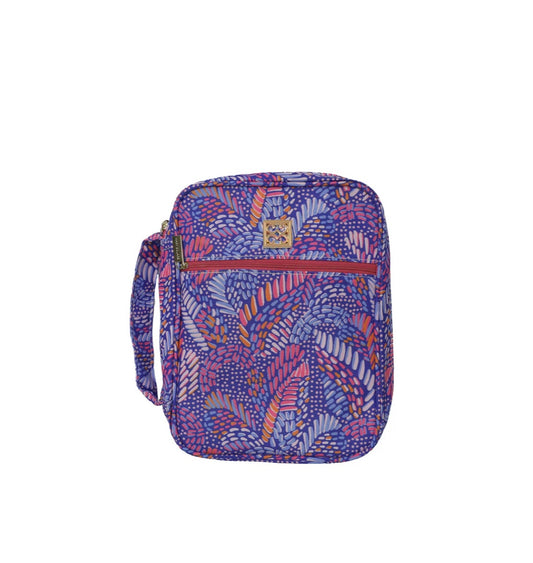 Bible Cover Mosaic Meadow Blue