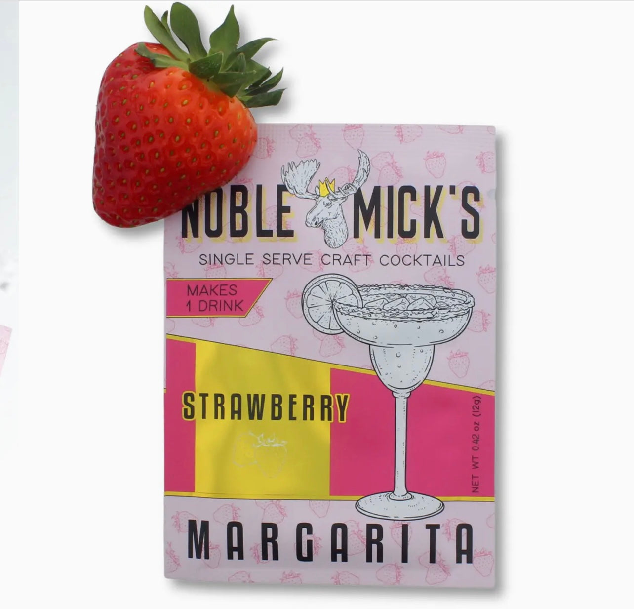 Noble Mick’s Single Serve Packet - Strawberry Margarita