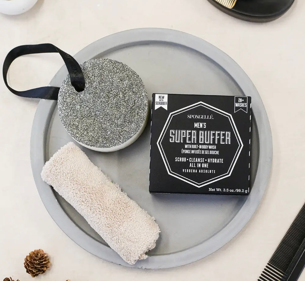 Spongelle Men’s Super Buffer