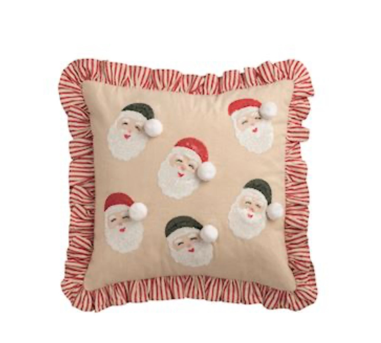 Mud Pie Xmas Sequin Pillow