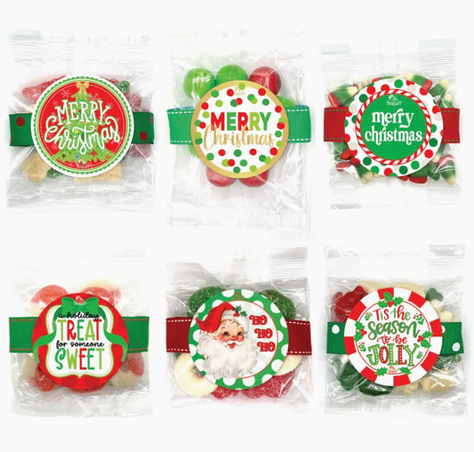 Oh Sugar Christmas/Holiday Candy Small Treat Bag