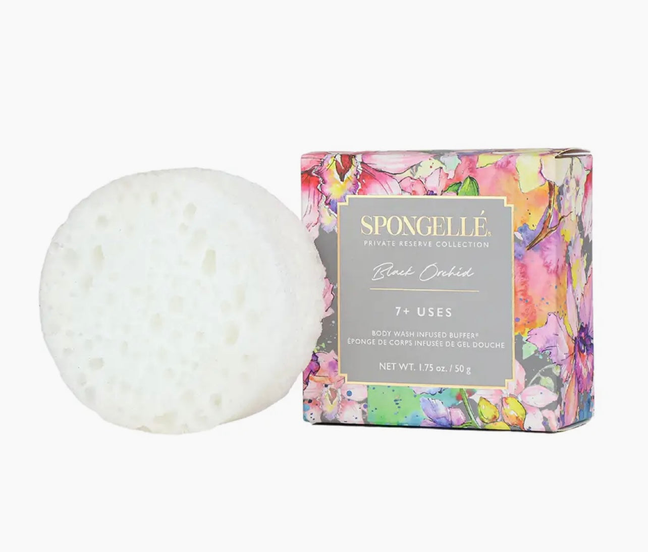 Spongelle Black Orchid Travel Buffer