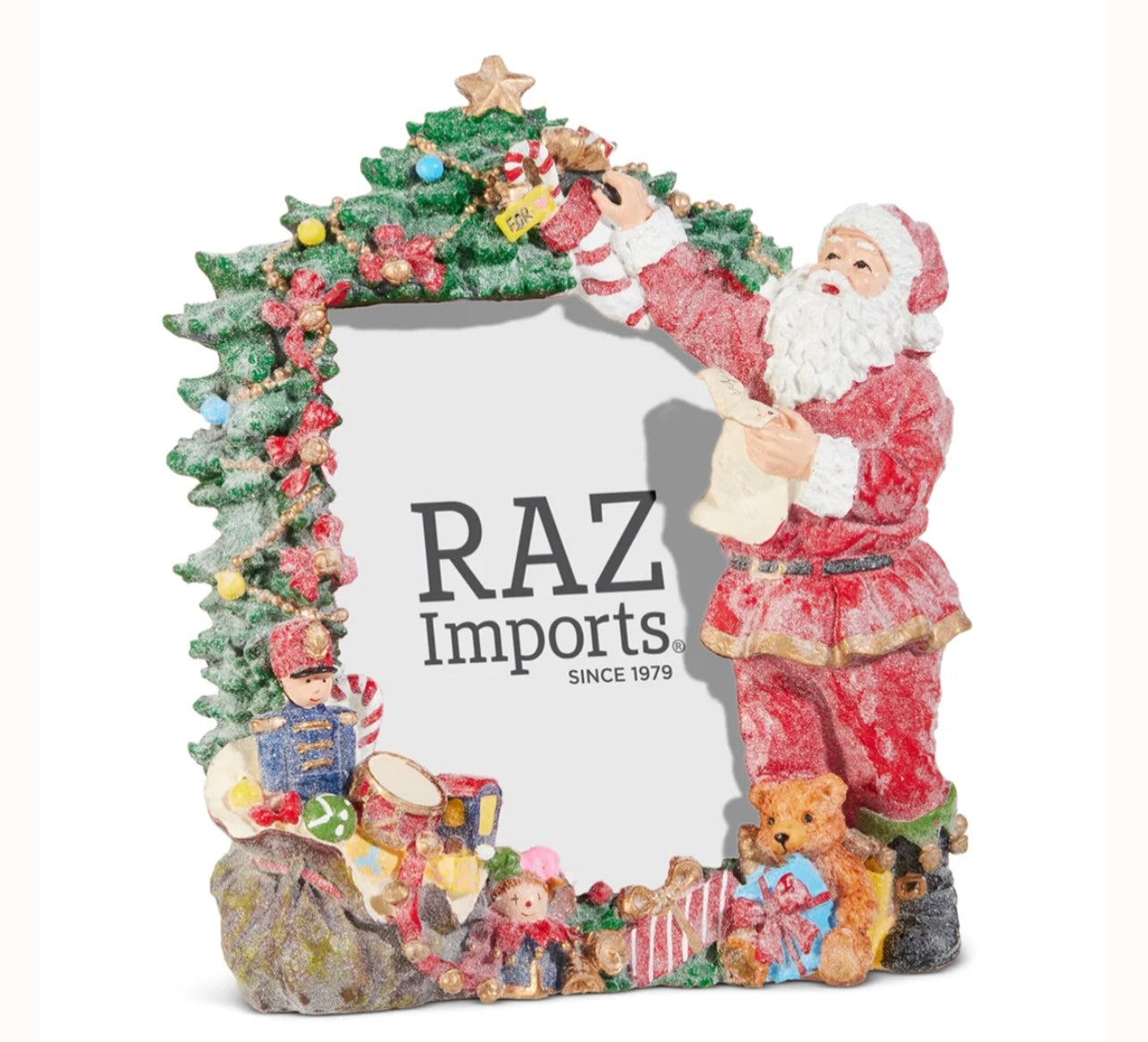 RAZ Christmas Time Picture Frame