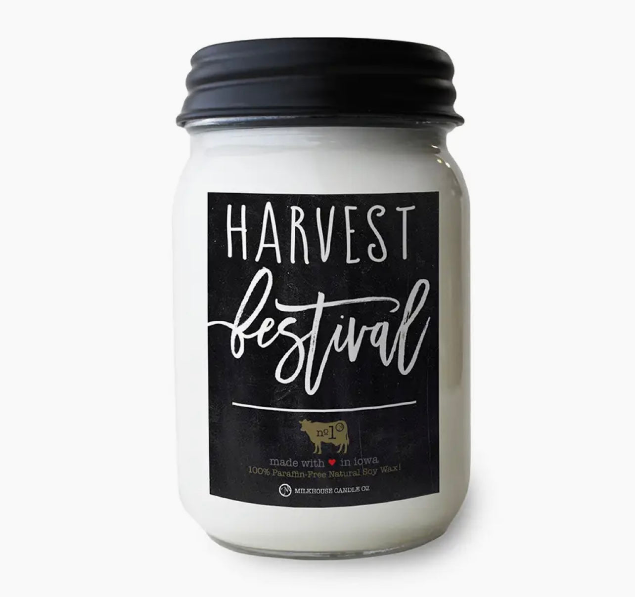Farmhouse Mason Jar 13 oz: Harvest Festival