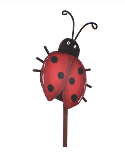 Round Top Collection Ladybug Finial