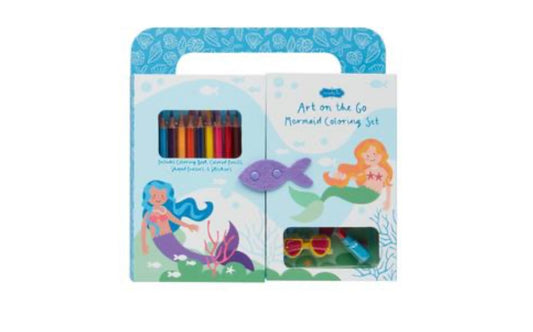 Mud Pie Mermaid Art On The Go Set