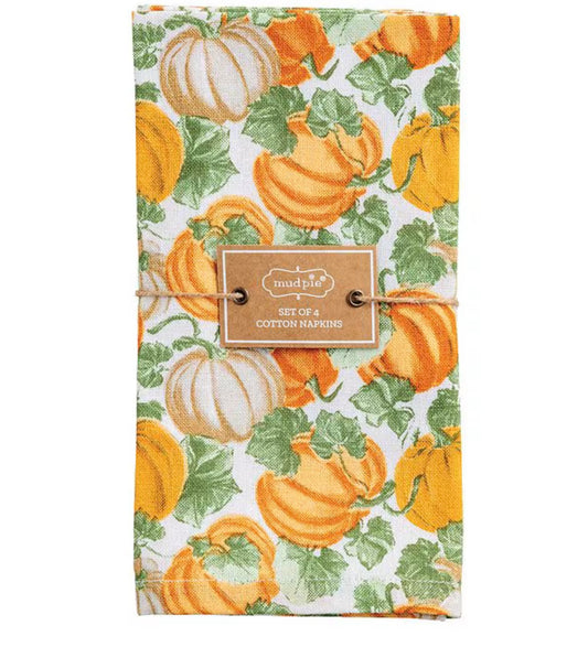 Mud Pie Pumpkin Vine Napkins