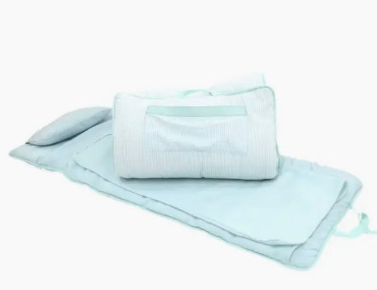 Mint Nap Roll Mint Seersucker