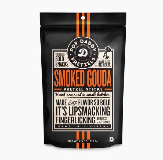 Pop Daddy Pretzels Smoked Gouda 7.5oz