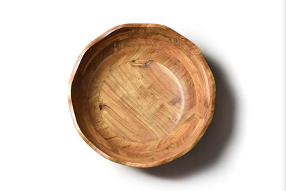 Cotton Colors Fundamental Wood Ruffle 21 Bowl