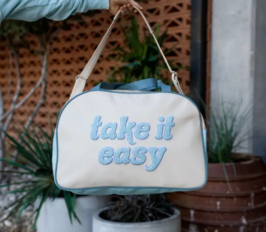 Jadelynn Brooke Duffle Bag- Take it Easy
