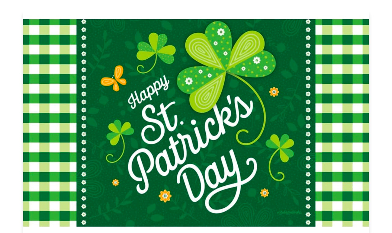 Custom Decor St. Patrick’s Day Rug