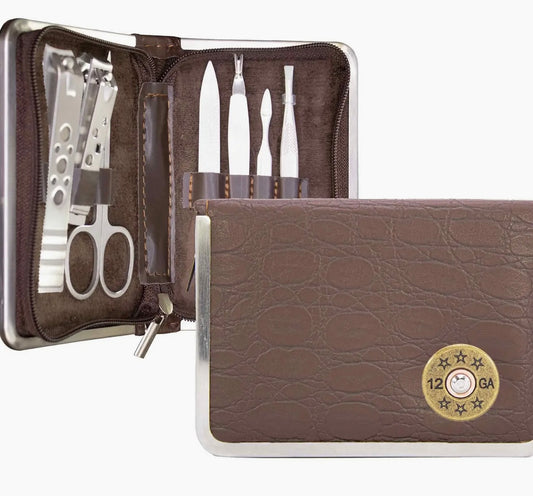 Zep Pro Shotgun Shell Manicure Grooming Set