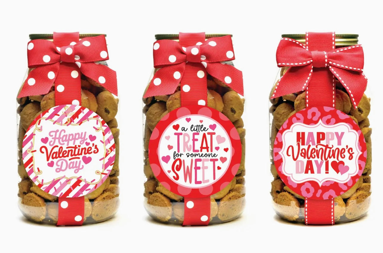 Oh Sugar Valentines Cookies Quart Jar