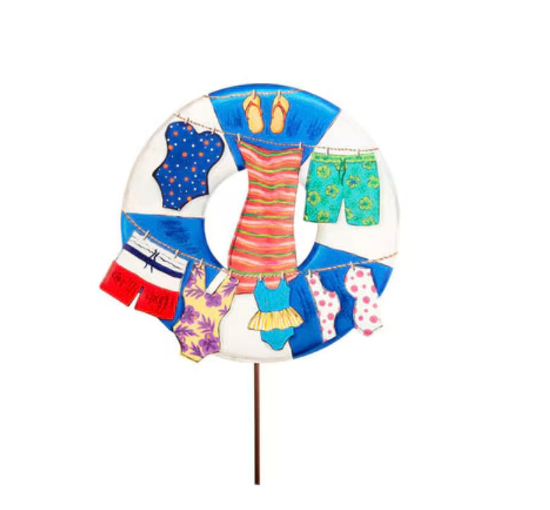 Round Top Poolside Swimsuit Party