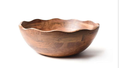 Cotton Colors Fundamental Wood Ruffle 21 Bowl