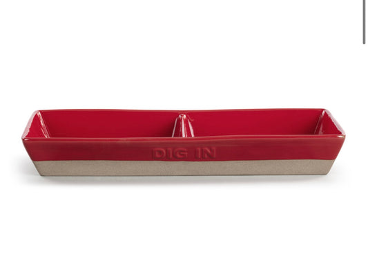 Gather Round Divided Serve Dish