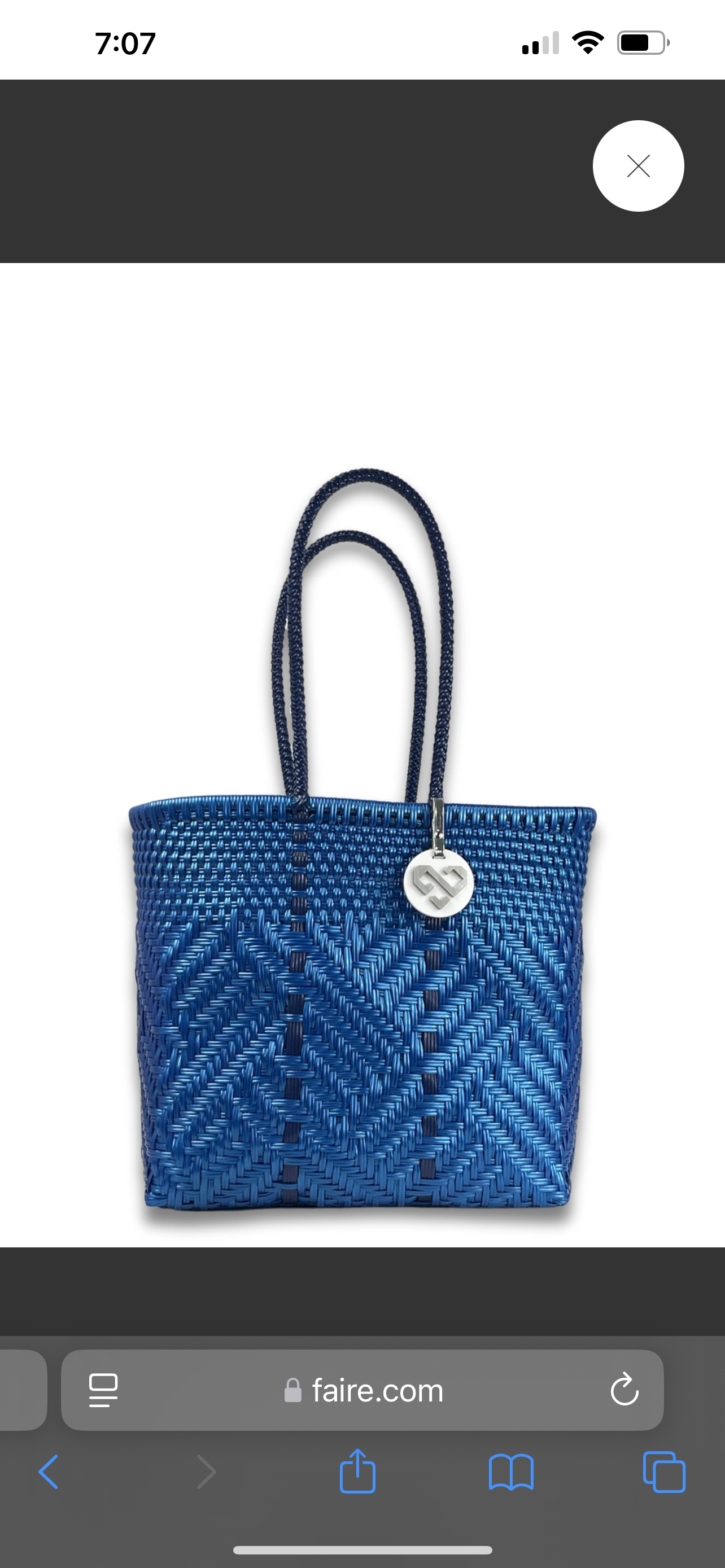 Maria Victoria | Glimmer Medium Tote Bag